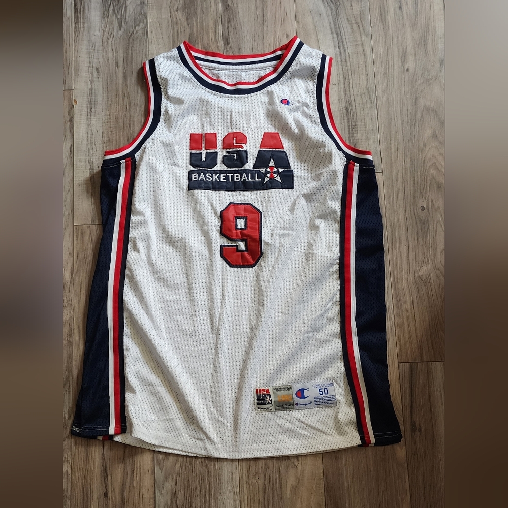 Champion USA Olympic team Michael Jordan Jersey.